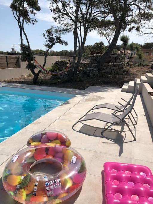 Villa Neuve Avec Piscine بونيفَسْيو المظهر الخارجي الصورة